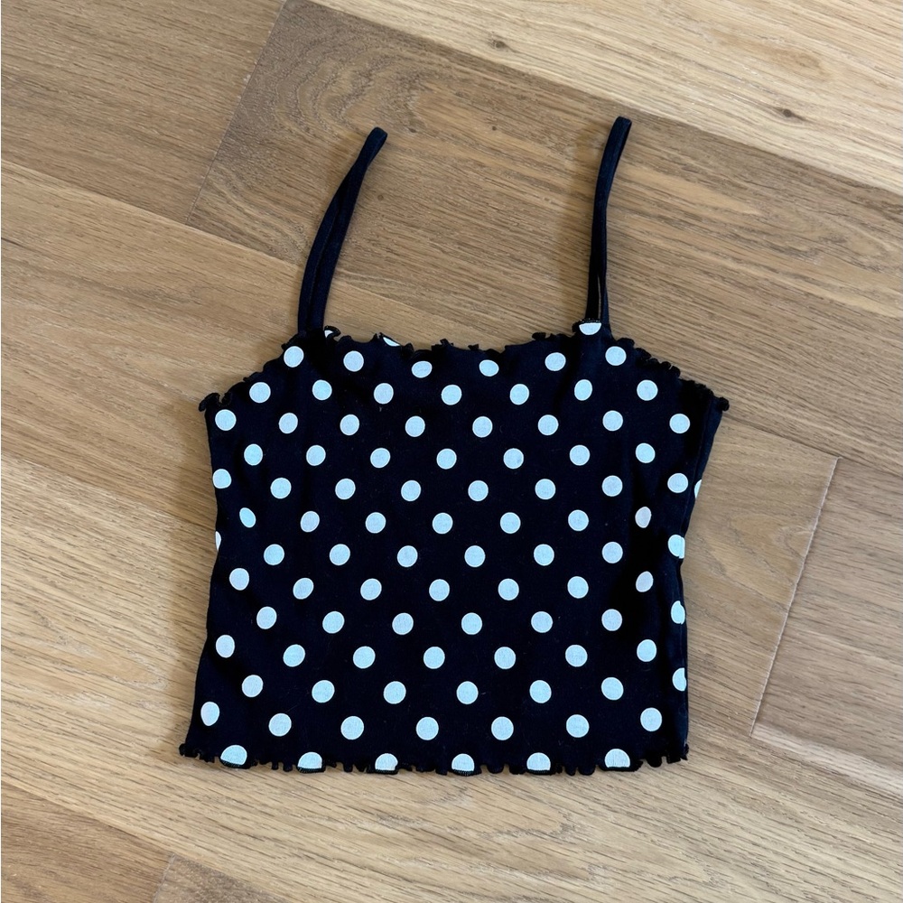 Topshop Polka Dot Tank